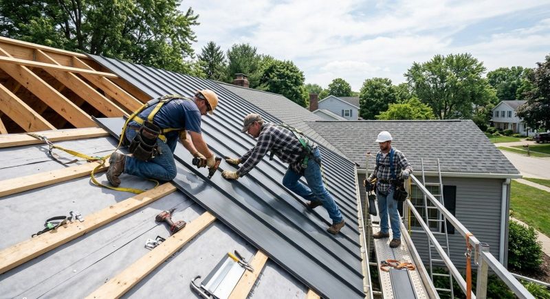 Aluminum Roof Installation in Dahlonega, GA