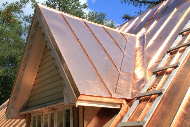 Copper Roof Installation in Dahlonega, GA