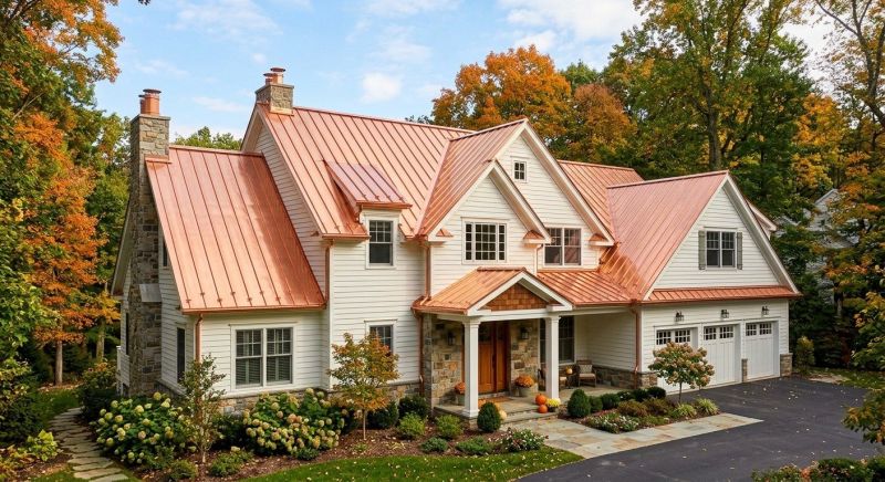 Copper Roof Replacement in Dahlonega, GA