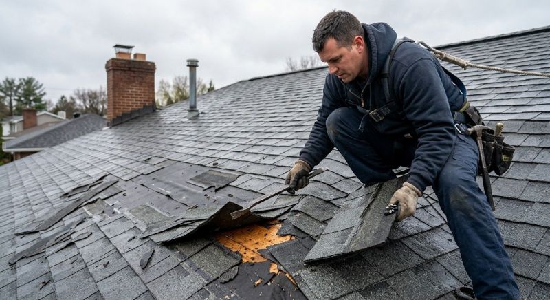 Damaged Roof Replacement in Cumming, GA