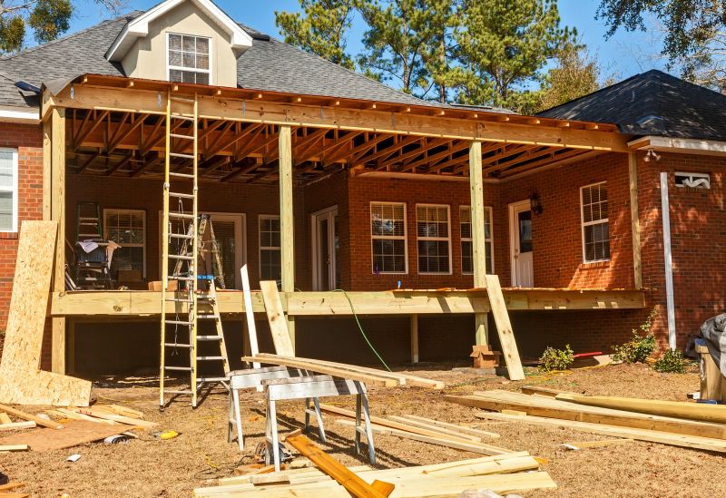 Deck Roof Construction in Dahlonega, GA
