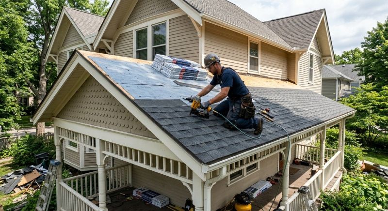 House Roof Installation in Forsyth County, GA