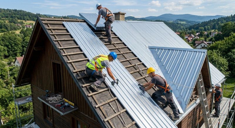 Metal Roof Installation in Helen, GA