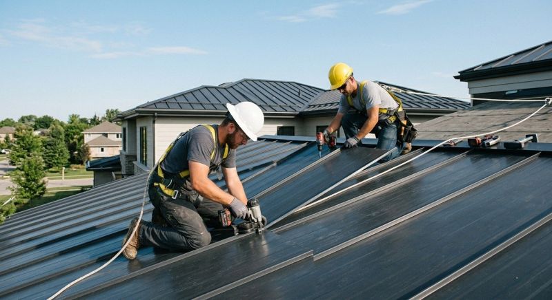 Sheet Roofing Installation in Cumming, GA