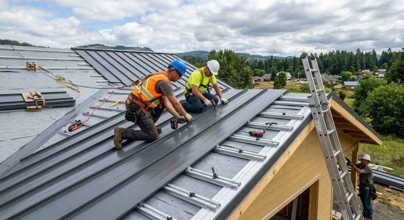 Sheet Roofing Installation in Union County, GA