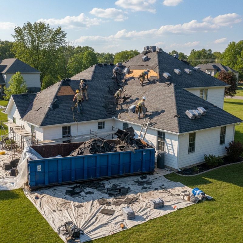 Shingle Roof Replacement in Suches, GA