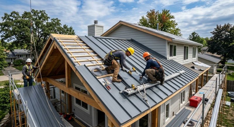 Steel Roof Installation in Dahlonega, GA