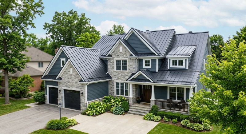 Steel Roof Replacement in Forsyth County, GA