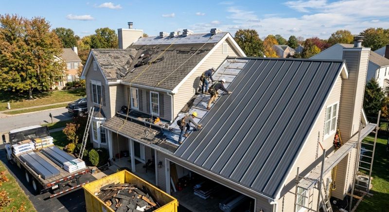Steel Roof Replacement in Gainesville, GA