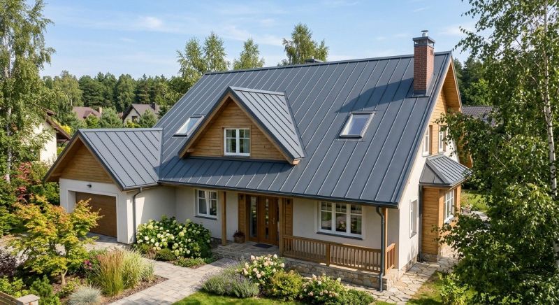 Steel Roof Replacement in Hall County, GA