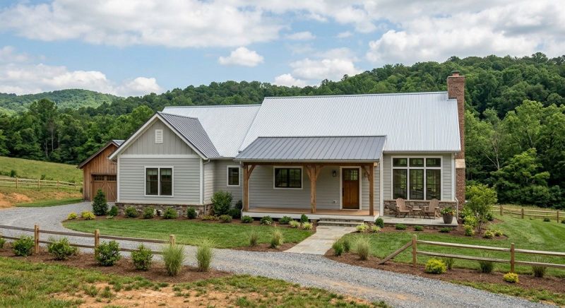 Tin Roof Installation in Lula, GA